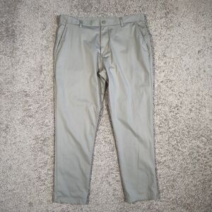 Rhone Commuter Pants Classic Fit Stretch Performance Tech Chino 36x29 Mens Beige